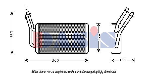 AKS DASIS Lämmityslaitteen kenno 259000N